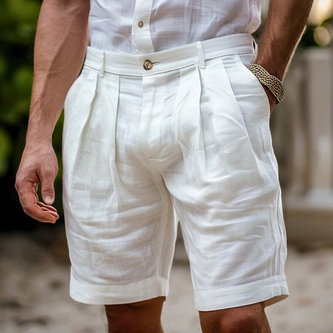GRAHAM | TAILORED COTTON SHORTS