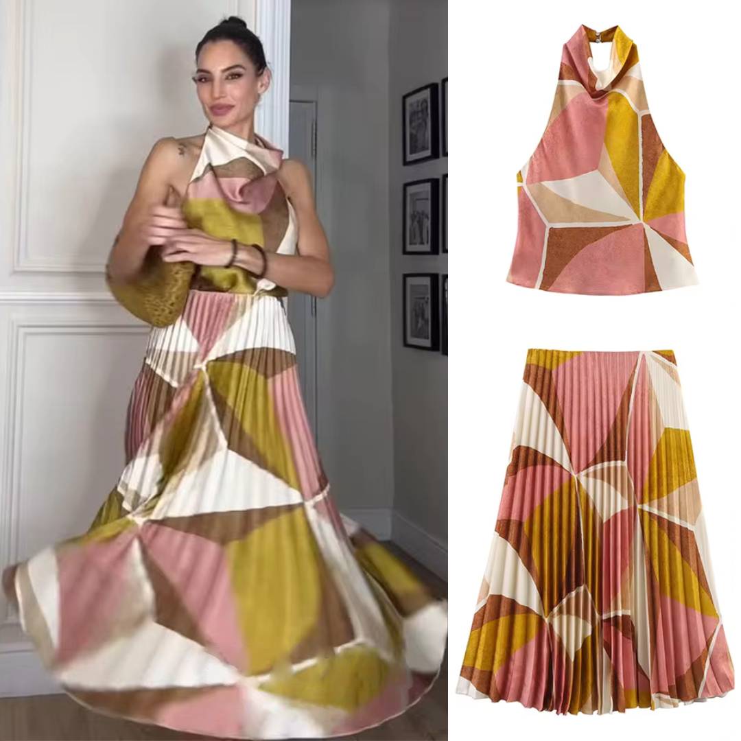 Scarlett™ - Stylish Top and Skirt Set