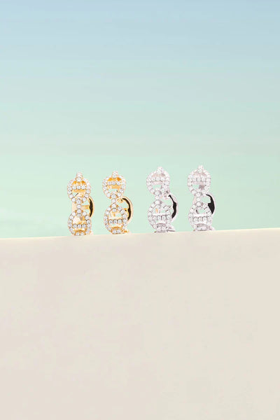 Isla Marina Earring | White Gold 18k