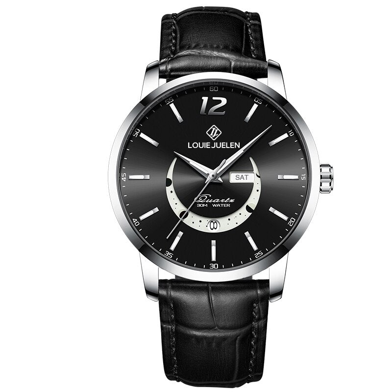 Harry Melbourne® - Elegant Luminous Moon Phase Watch