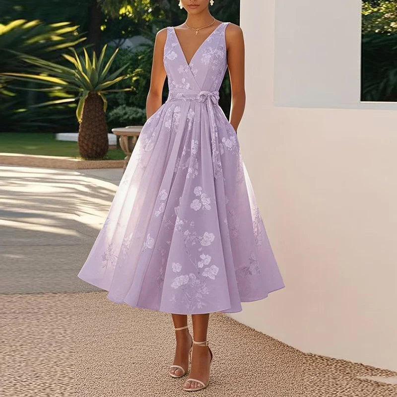 Crystal | Elegant Midi Dress