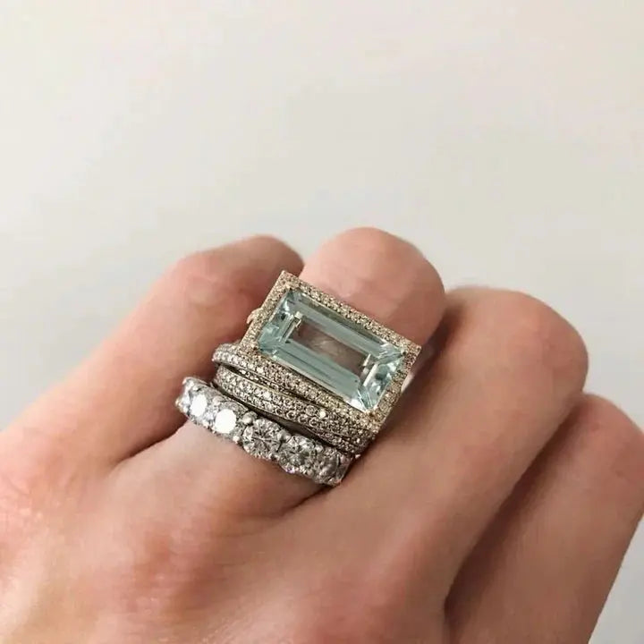 Exclusive Vintage Silver & Turquoise Ring