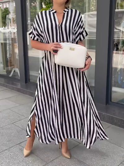 Harper™ - Stylish Striped Dress