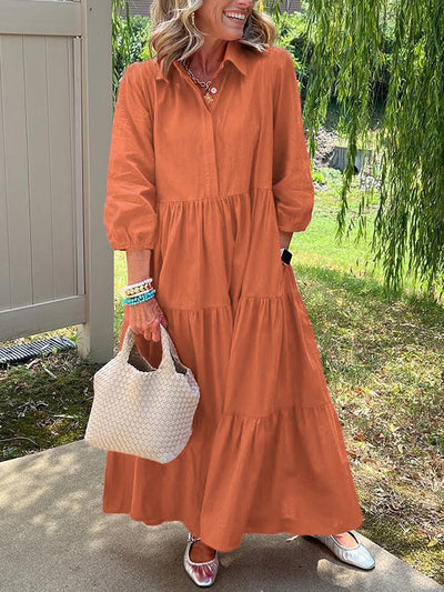 Amara | Everyday Cotton Tiered Maxi Dress