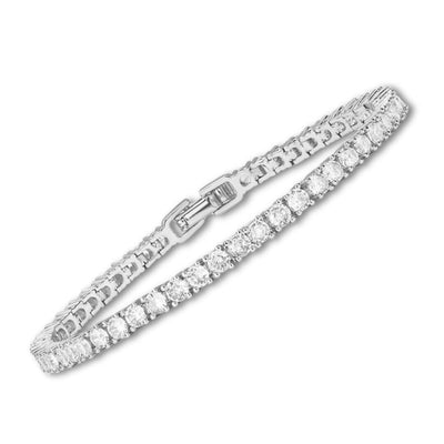 Moissanite Tennis bracelet | White Gold 18k