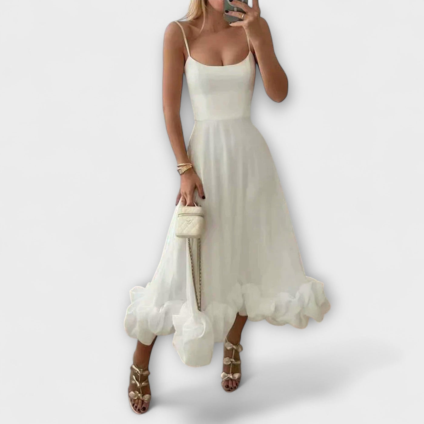 Calynne | Elegant Midi Dress
