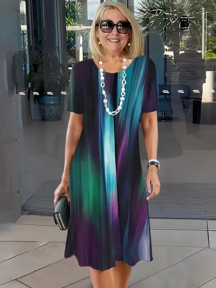 CATHERINE | RELAXED FLORAL SHIFT DRESS