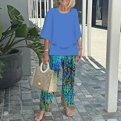 Lydia™ | Trendy Printed Two-Piece Set