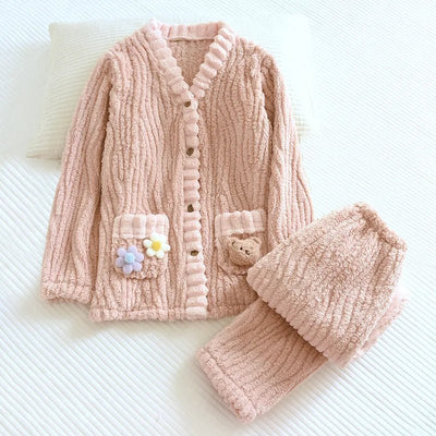 Adeline Dreamy Plush Duo Set