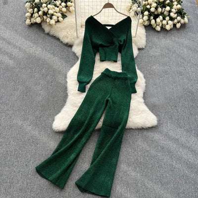 Adeline Graceful Knitted Duo Set