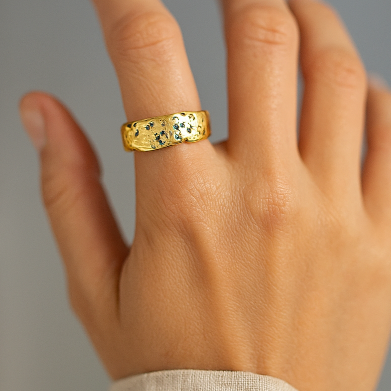 Radiance - Blue Stone Ring