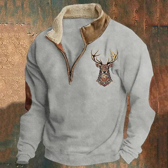 Jordan™ | Sweater with Deer Detail