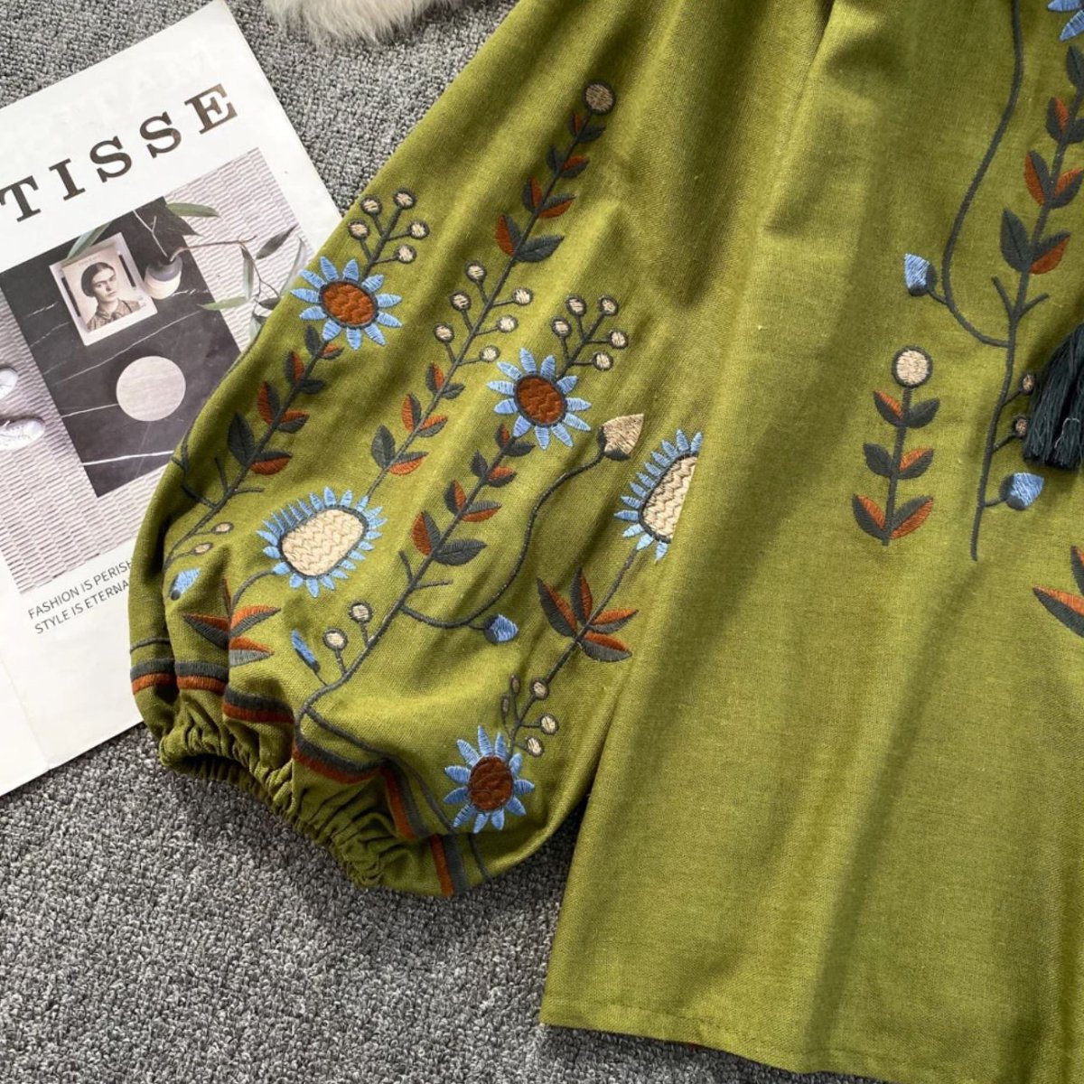 Amelie Fleur Boho Chic Blouse