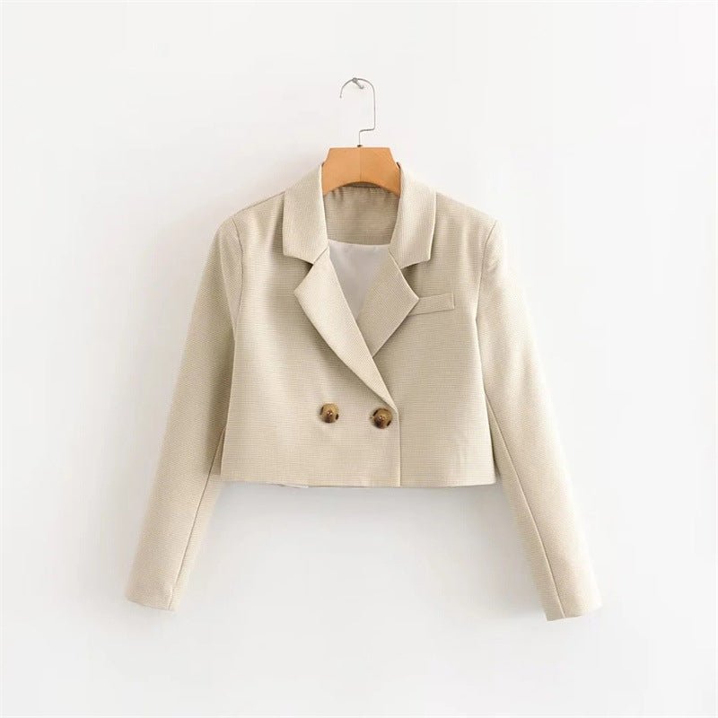 Amelie Fleur Elora Cropped Blazer