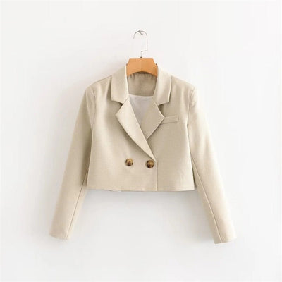 Amelie Fleur Elora Cropped Blazer
