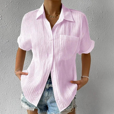 Amelie Fleur Short Sleeved Shirt