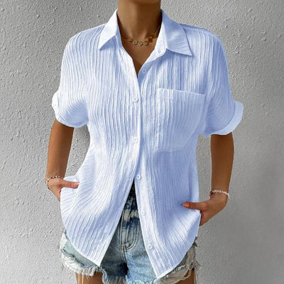 Amelie Fleur Short Sleeved Shirt