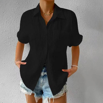 Amelie Fleur Short Sleeved Shirt