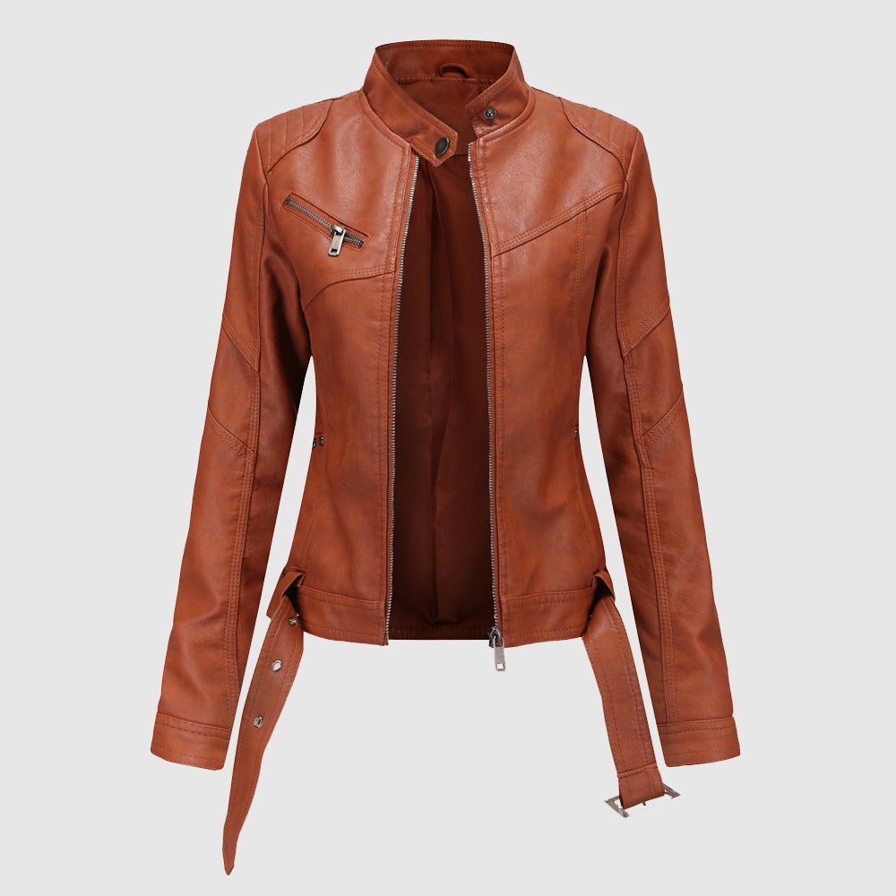 Amelie Fleur Zipper Vogue Jacket
