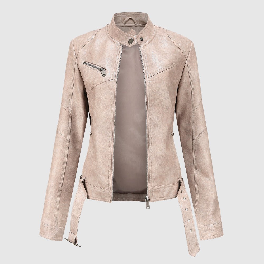Amelie Fleur Zipper Vogue Jacket