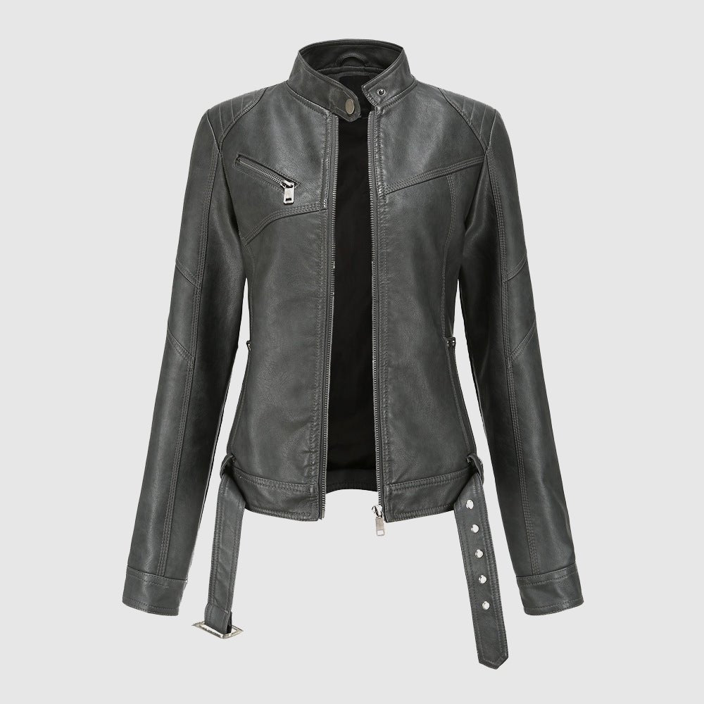 Amelie Fleur Zipper Vogue Jacket