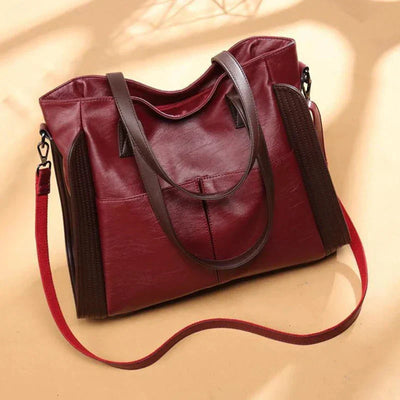 Etta - Trendy Large Capacity PU Leather Crossbody Bag