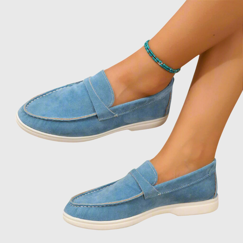 Molly | Elegant Suede Loafers