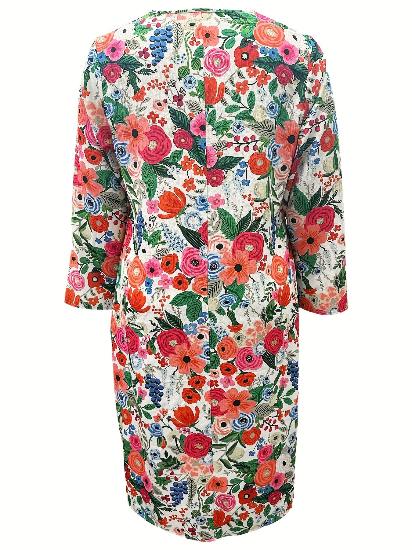 Freya | Vibrant Garden Escape Midi Dress