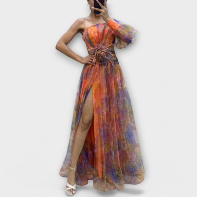 Aurora | One‑Shoulder Elegance Maxi