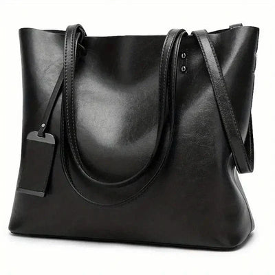 Elegant and versatile leather handbag