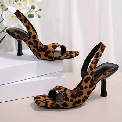 Maya – Sleek Wild Sling Heels