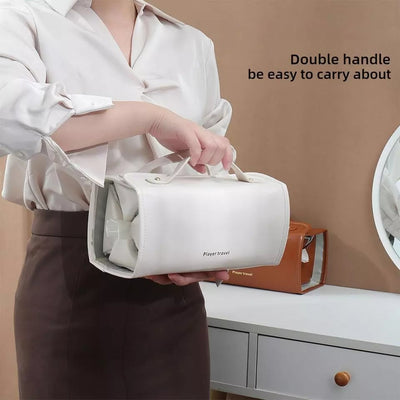 VivaLuxe™ 4-in-1 Cosmetic Bag — Seamless Style and Effortless Organization Wherever You Go