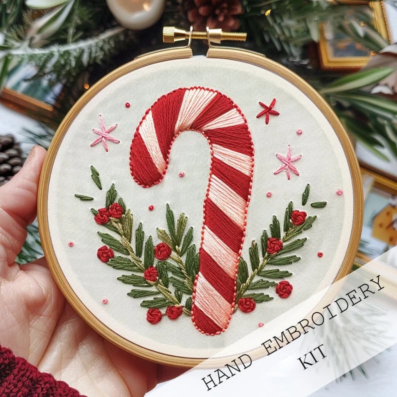 FrostVale™ Embroidery Kit — Transform Quiet Moments into Heartwarming Holiday Magic