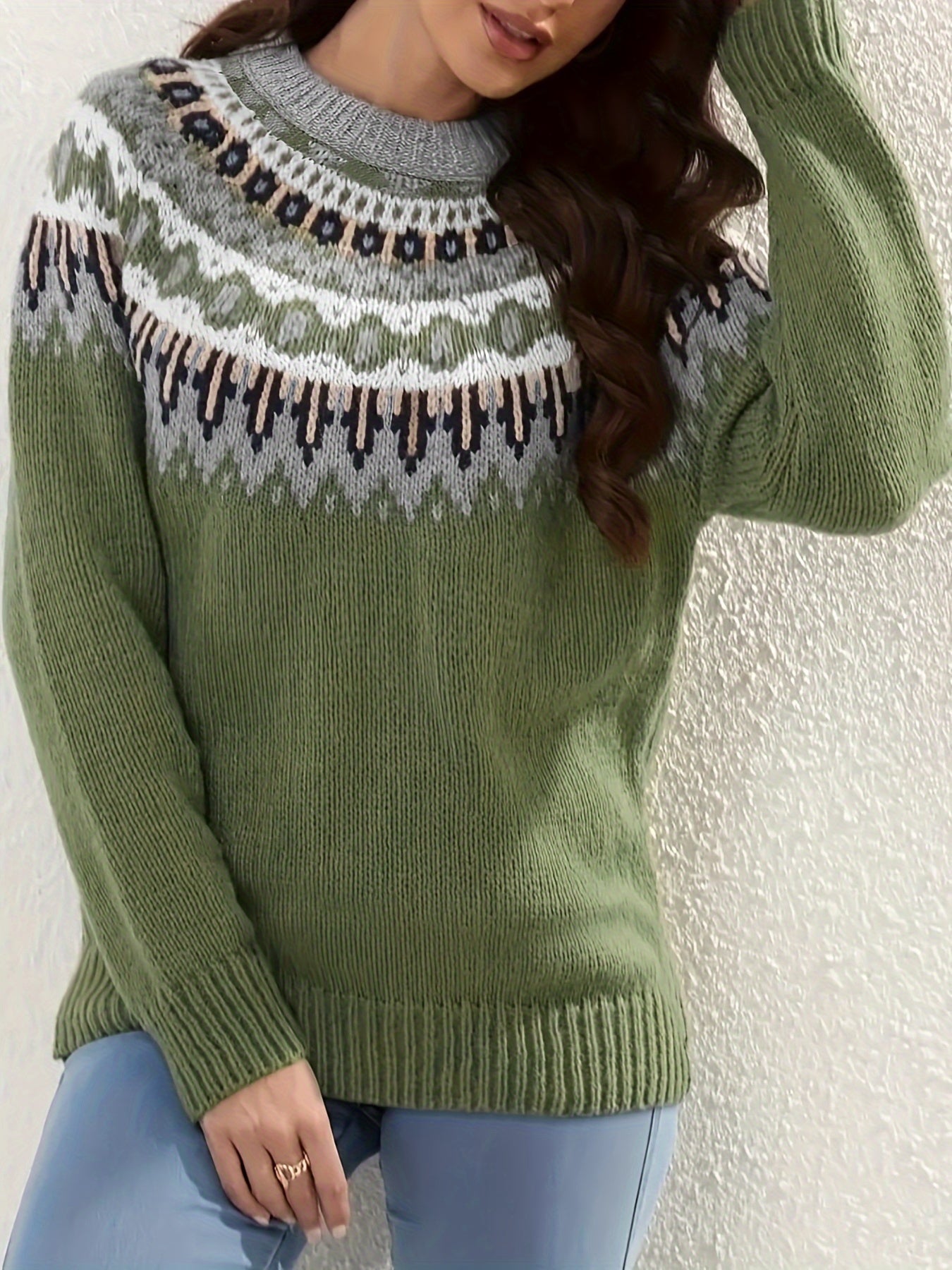 Leena | Cozy Textured Knit Sweater