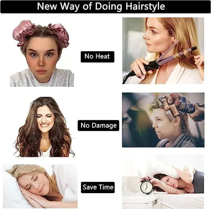 SilkWave™ Dream Rollers — Wake Up to Soft, Bounce-Back Curls That Feel Like a Dream