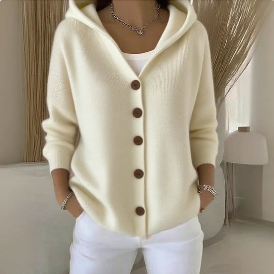 THE CLARISSE | HOODED CARDIGAN
