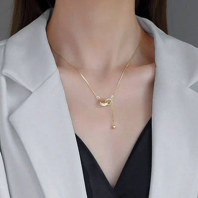 Flavina Aureline Necklace | Gold 18k