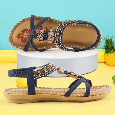 Teresina | Comfortable Sandals with Elastic Band & Soft Platform