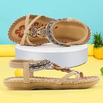 Teresina | Comfortable Sandals with Elastic Band & Soft Platform