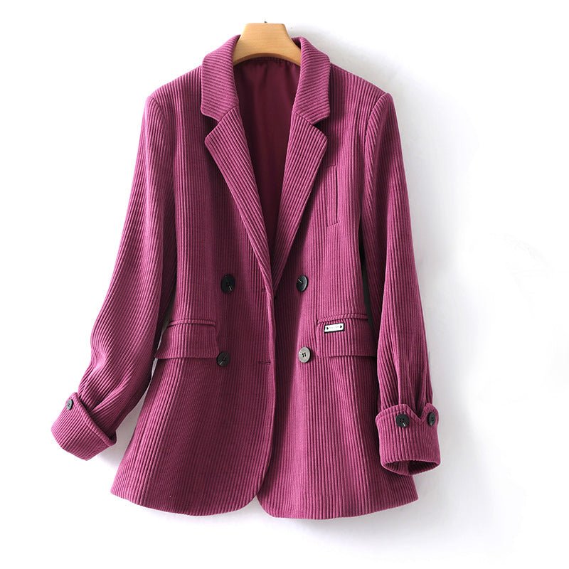 Bella Adeline Corduroy Elegance Blazer