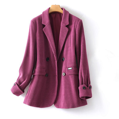 Bella Adeline Corduroy Elegance Blazer