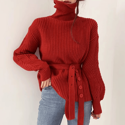 Bella Cozy Turtleneck Sweater