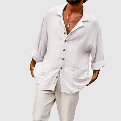 Ben Smith Azure Springs Linen Shirt