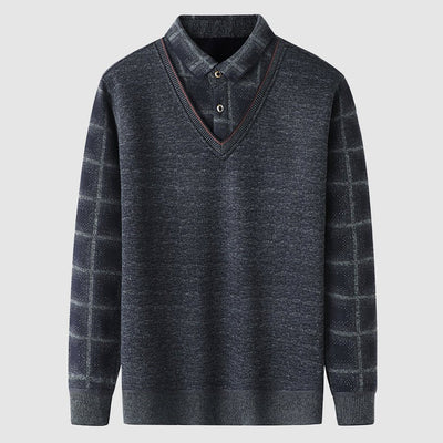 Ben Smith Elegant Collar Sweater