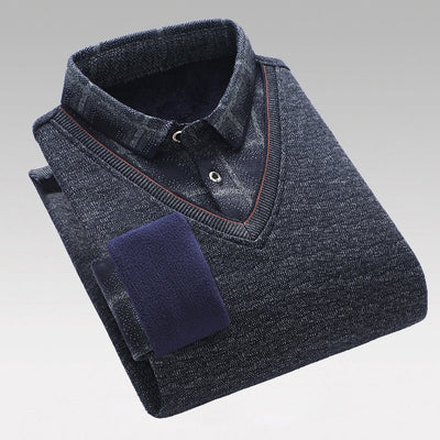 Ben Smith Elegant Collar Sweater