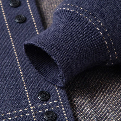 Ben Smith Elegant Pinstripe Cardigan