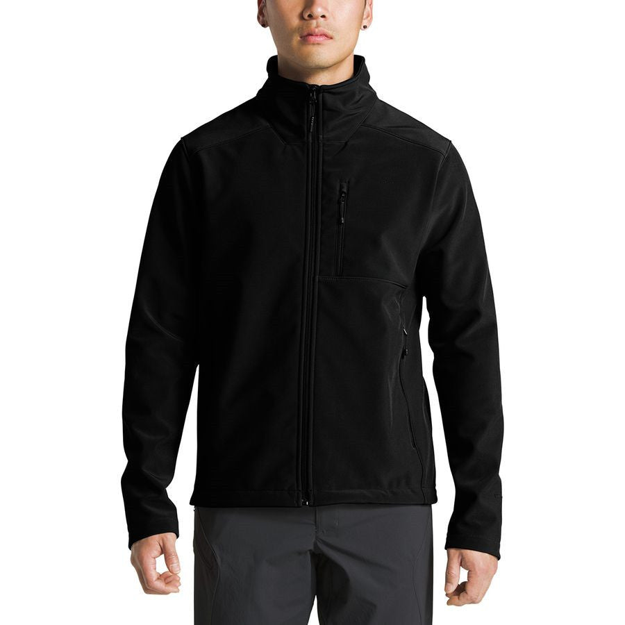 Men's Softshell Jacket - Zip Closure - High Collar - Weather Resistant - Versatile Design
