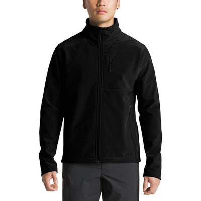 Men's Softshell Jacket - Zip Closure - High Collar - Weather Resistant - Versatile Design