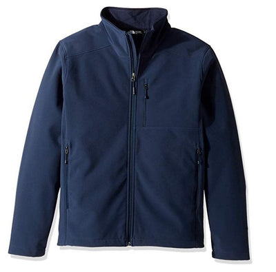 Men's Softshell Jacket - Zip Closure - High Collar - Weather Resistant - Versatile Design