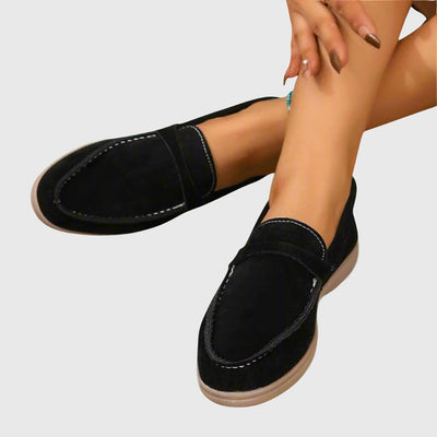 Molly | Elegant Suede Loafers